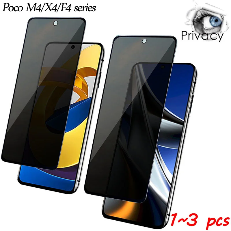 

anti glare glass, privacy tempered glass for xiaomi poco m4 pro 4g x4 gt x4 pro 5g protection poko m4pro pocco x4pro pocox4 pro gt f4 poco x4gt 5g peep-proof screen protector