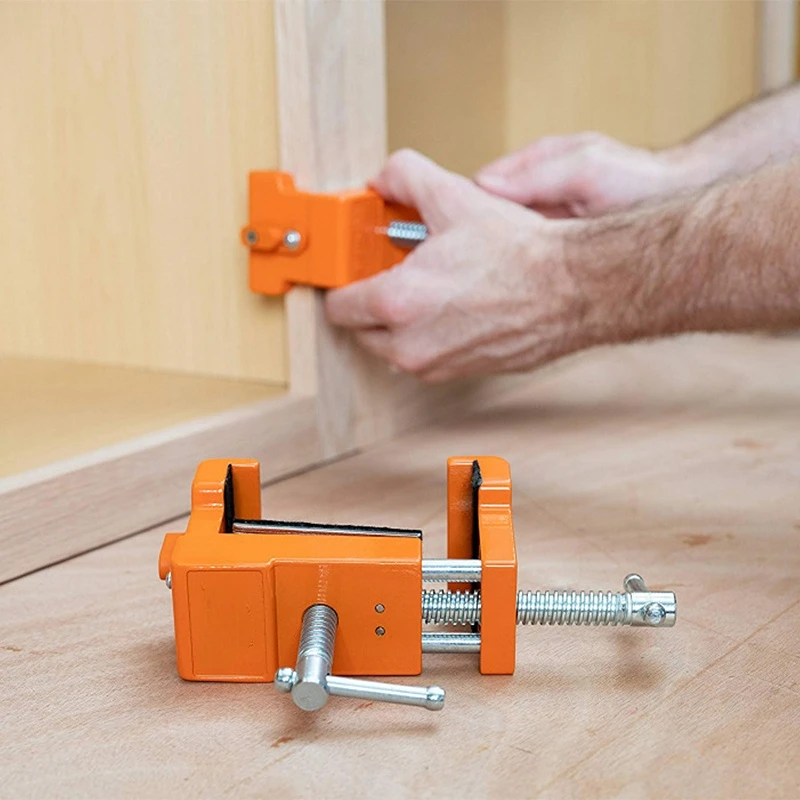 

2Pc Cabinetry Clamps Cabinet Installation Claw Metal Face Frame Clamp Rust-Proof Cabinet Clamps Cabinet Tools Set