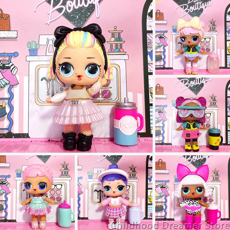 

Оригинальная экшн-фигурка, новинка, кукла Flash Sister 8 см, аксессуары, игрушечный домик для девочек, подарок для маленькой сестры, Ограниченная Коллекция