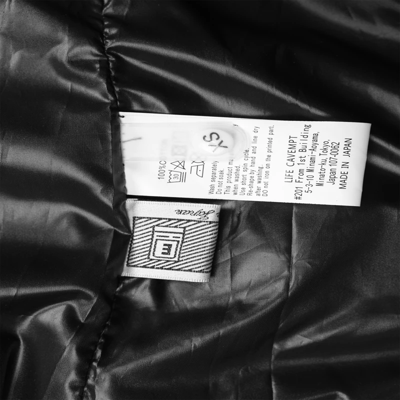 CAVEMPT Jacket American Premium Fashion CE Thickened Winter Warm Windproof Bread Down Coats Men Women High Street Loose Jackets