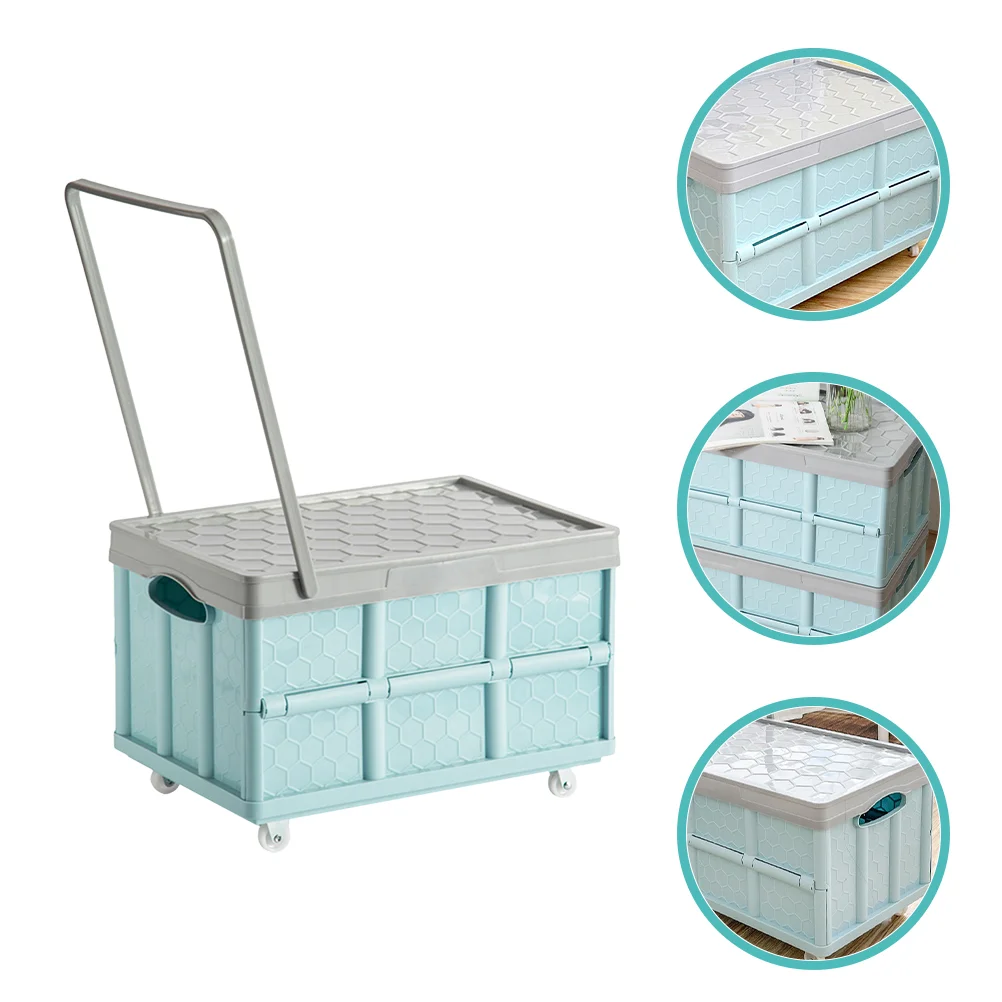 

Collapsible Storage Containers Storagem Foldable Bin Lids Garage Plastic Crates