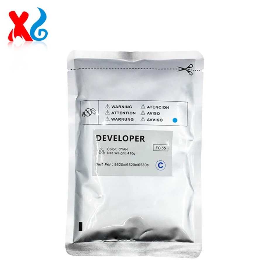 FC-55 Разработчик для Toshiba E-studio 5520C 6520C 6530C 6LH16883300 6LH16883200 6LH16883100 6LH16883000 CMYK Carrier 410g