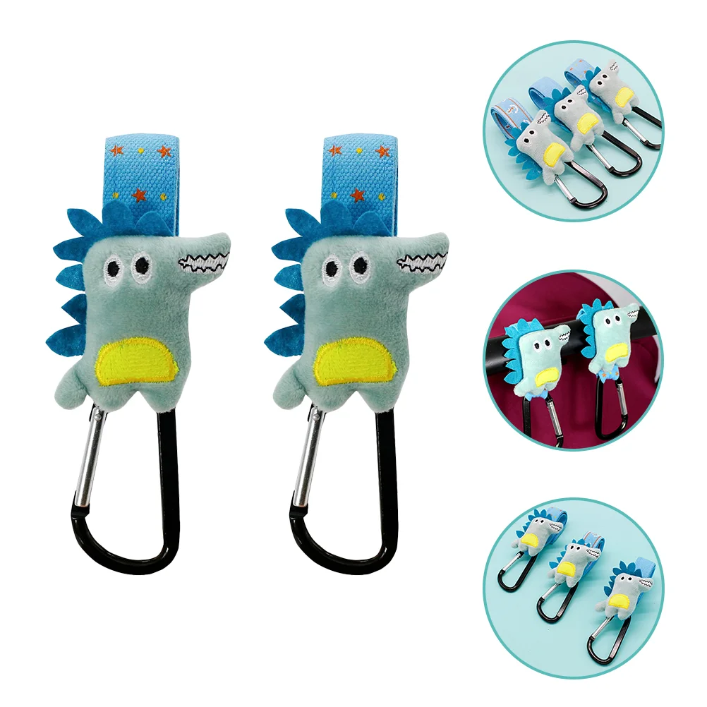 

2pcs Stroller Hooks Cartoon Stroller Hook Clip Pram Hook Baby Pushchair Hanger