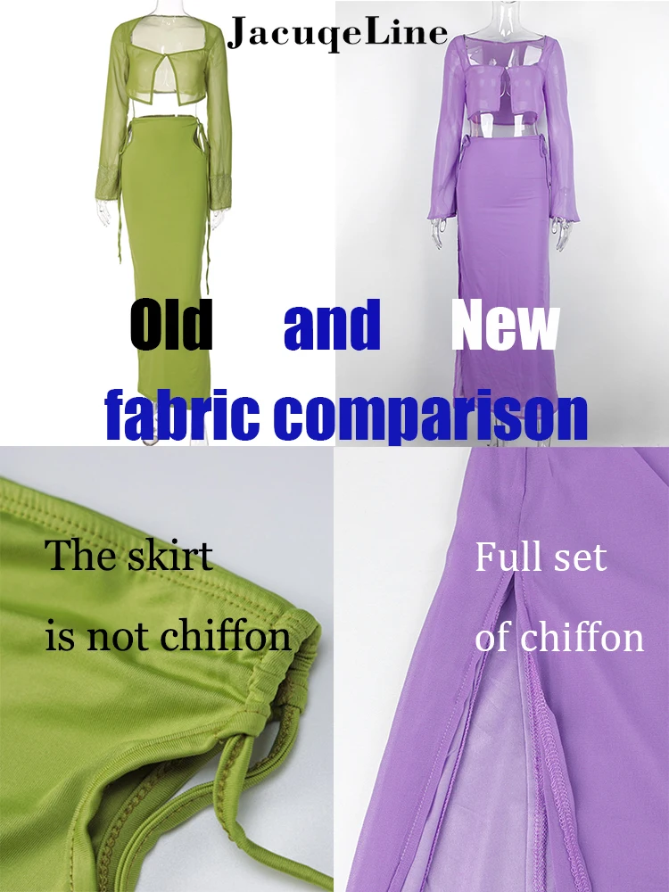 Женский комплект из 2 предметов пикантный зеленый прозрачный кружевной с топом