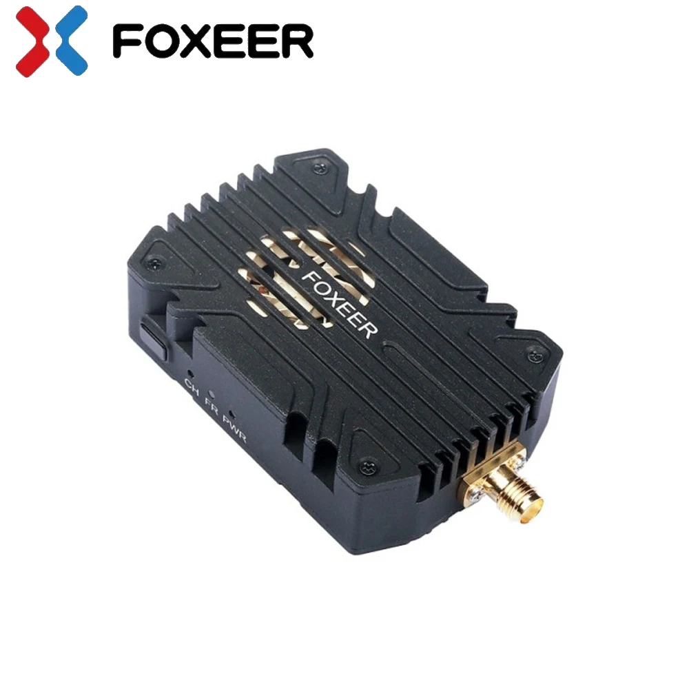 Foxeer Reaper Infinity 5 8G 40CH 5W VTX встроенный микрофонный вентилятор с ЧПУ теплоотвод 20x20 мм