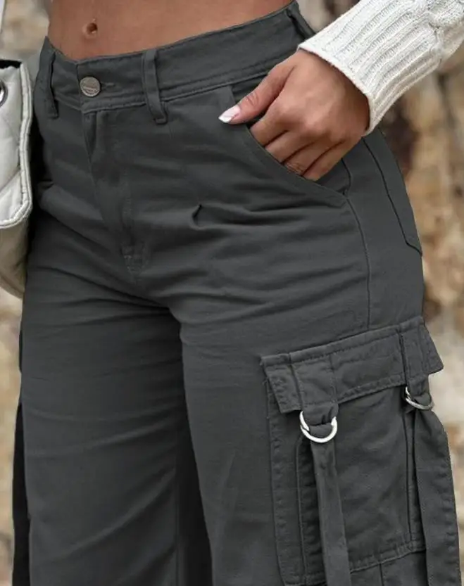 Рисунок 5 - Брюки карго женские с высокой талией