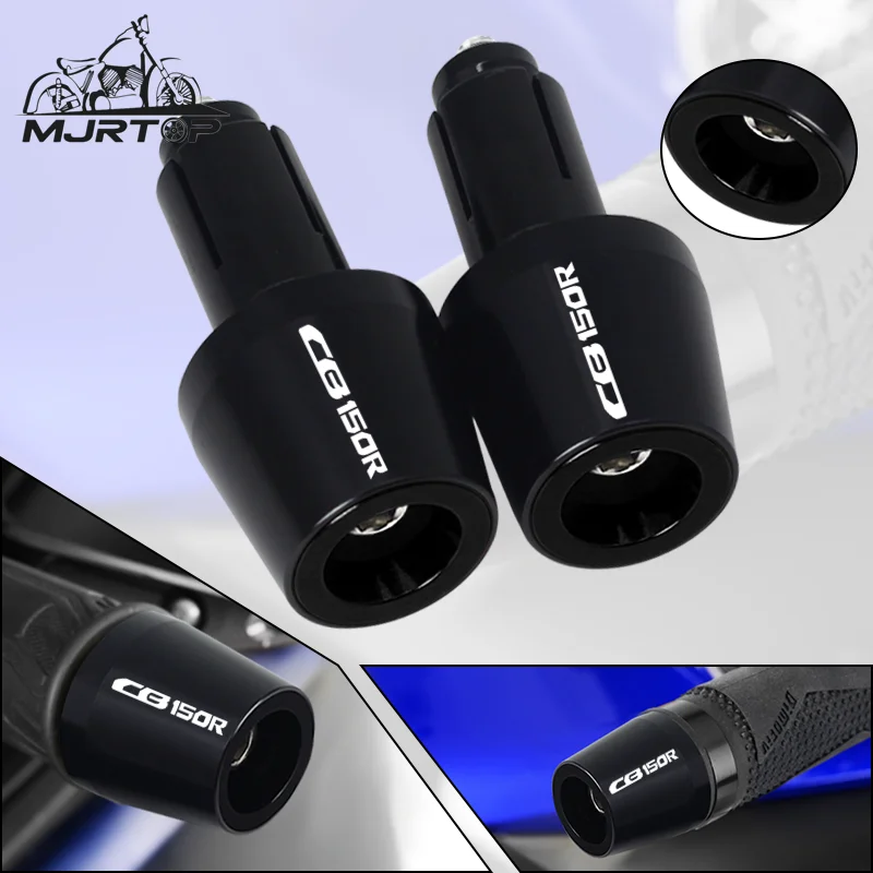 

7/8" 22mm Universal Motorcycle CNC Handlebar Grips Ends Handle Bar Ends Weights Silders Plugs For HONDA CB150R CB 150R cb150r