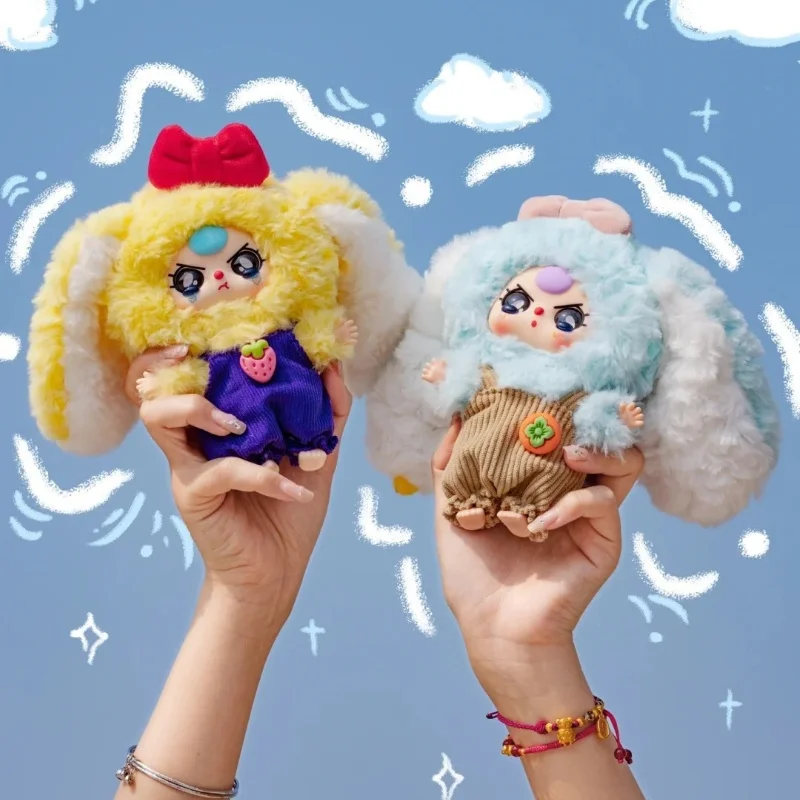 Новый оригинальный Baby Three V2 Macaron Little Rabbit слепая коробка виниловая кукла Kawaii