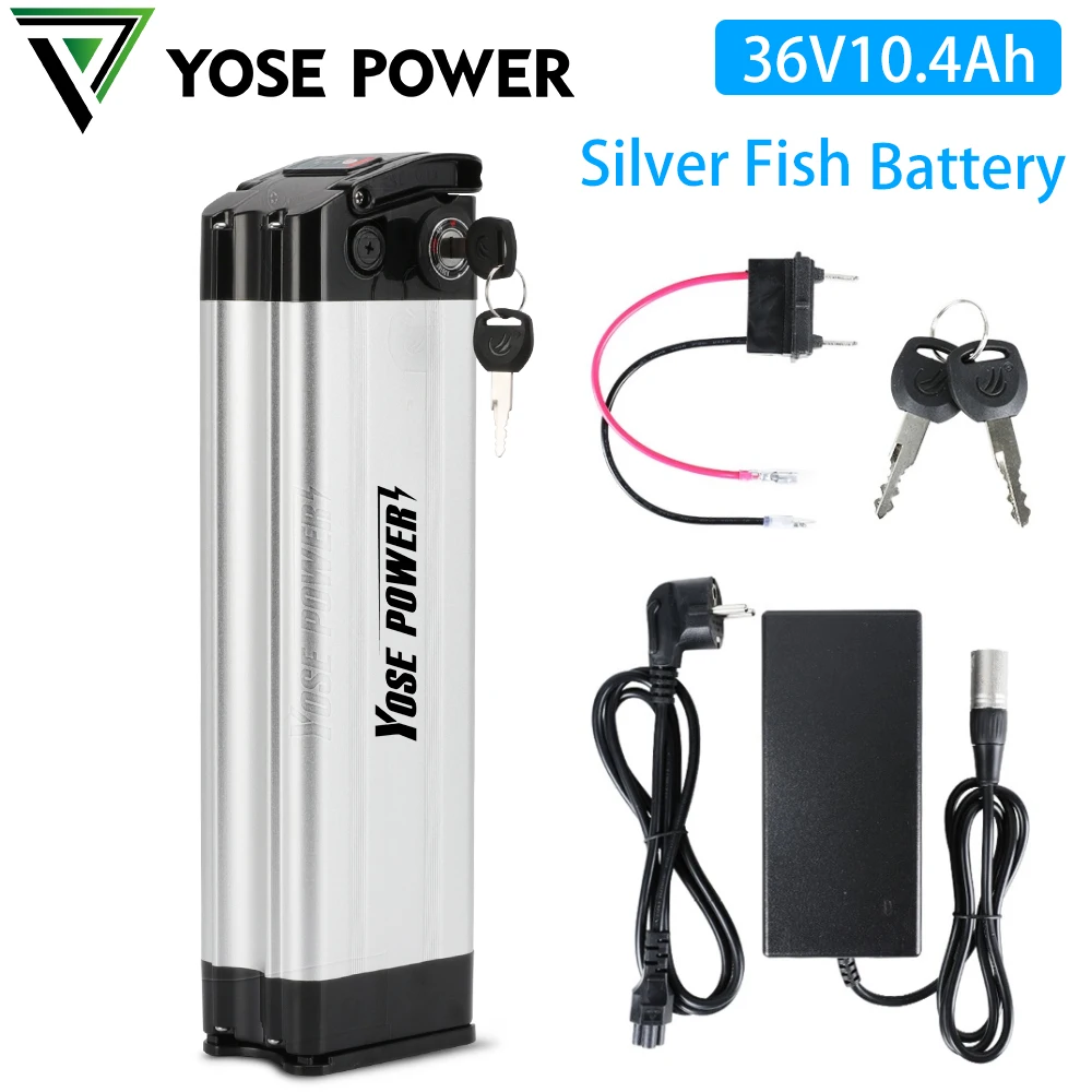 

electric bike battery 36v battery pack silver fish fit MiFa, Rex, Prophete, Aldi 500w bicicleta eléctrica bateria 36v BATTERI