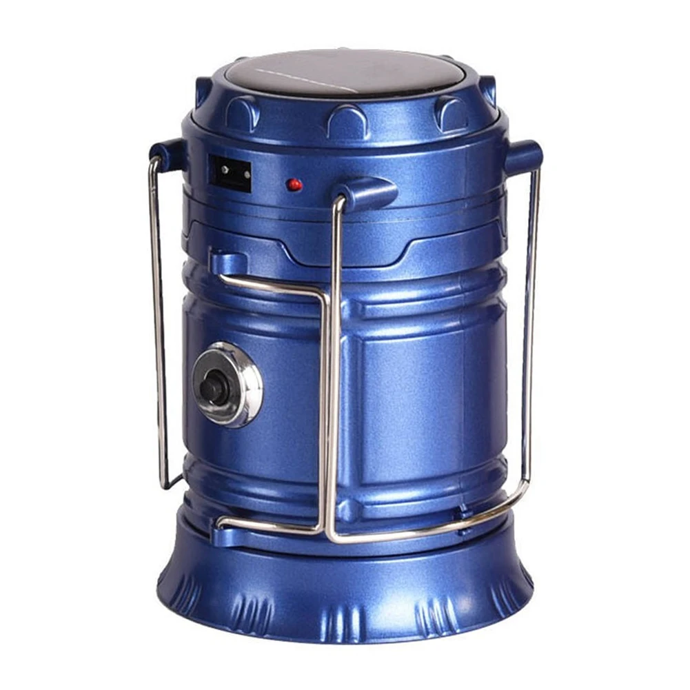 

Night Walking Waterproof Outdoor Emergency Multifunctional LED Lamp Bright Solar Powered Camping Light Handheld Portable 4 Modes