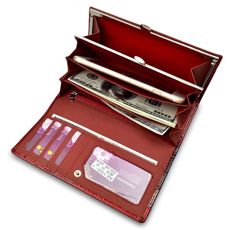 Рисунок 5 - Роскошный Глянцевый кошелек из натуральной кожи