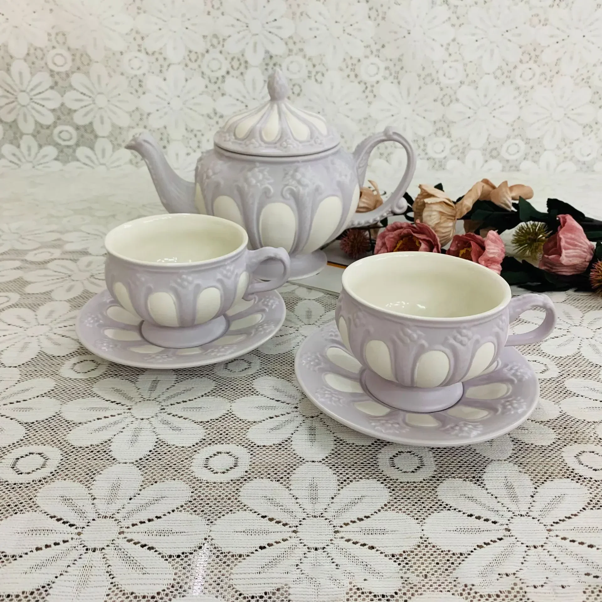 Керамический кофейник в европейском стиле кофейная чашка блюдца высококлассный