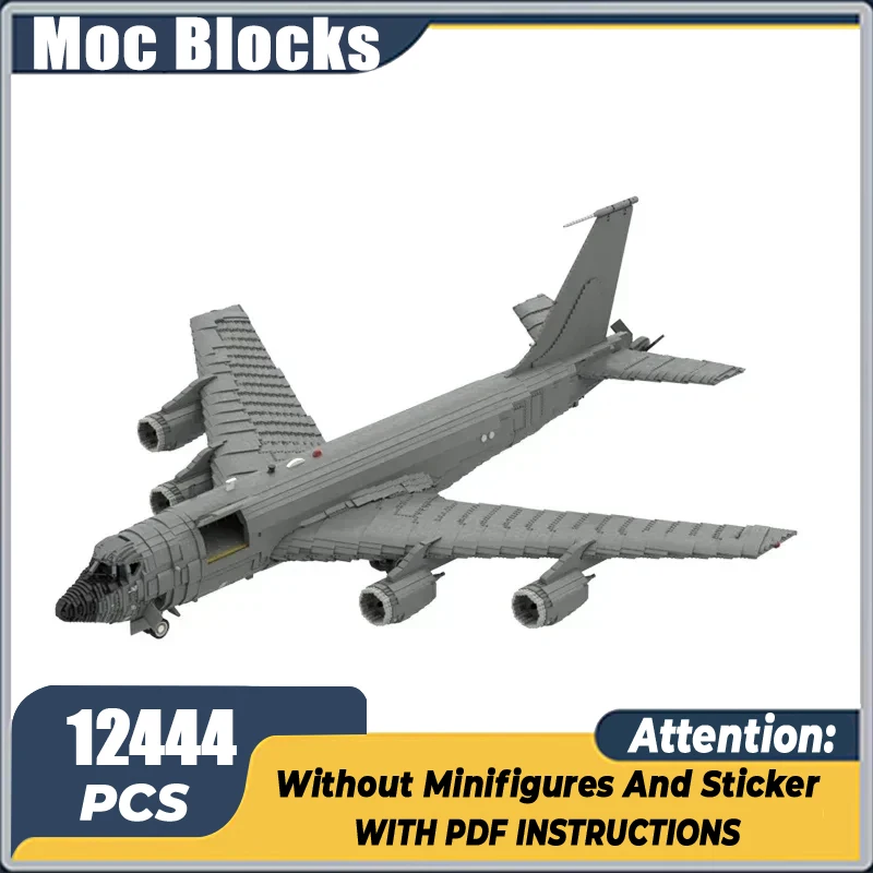 Moc строительные кирпичи военная модель WW2 KC-135R Stratotanker самолет технология блоки