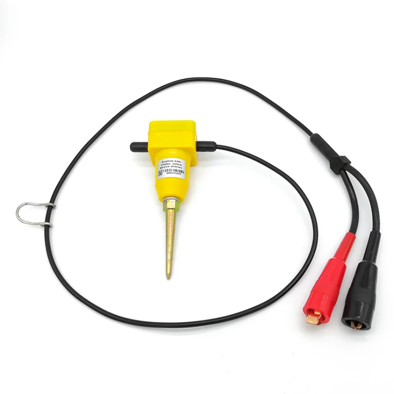 

Single Geophone 4.5 Hz Vertical In Land Geophone Case with Mueller Clips Connector Seismic Geophone 4.5Hz