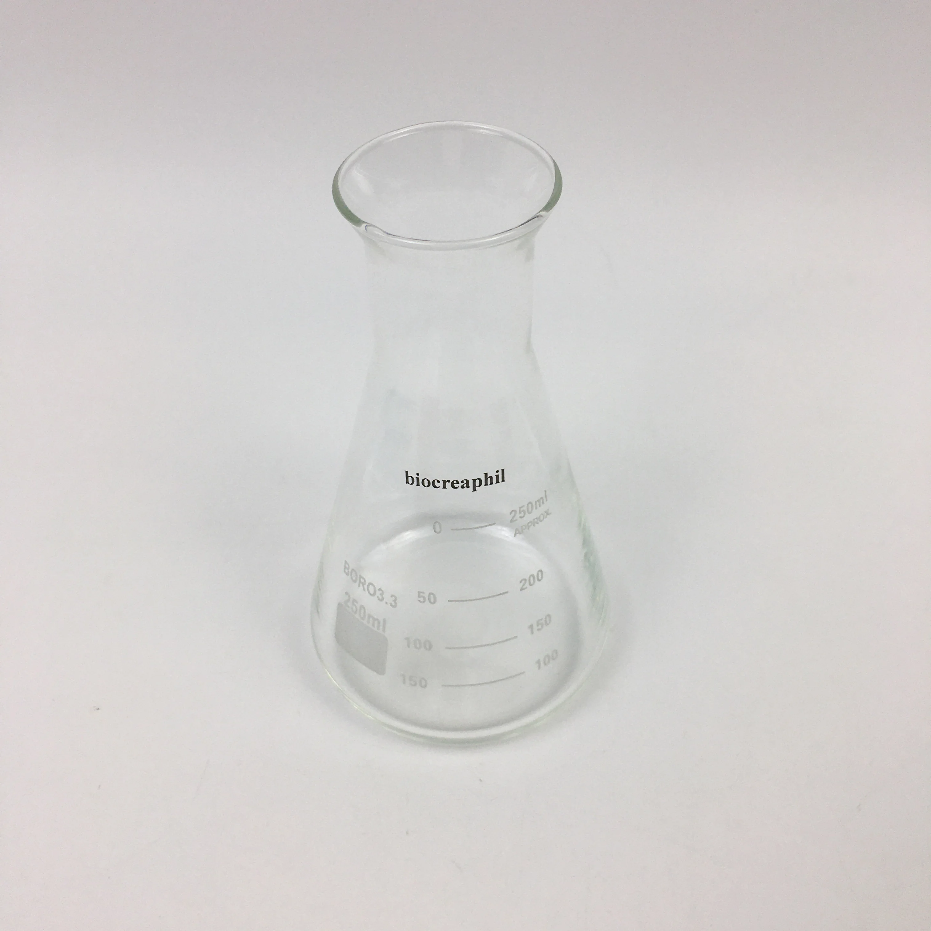 Стеклянные колбы biocreaphi 250 мл с узким горлышком для тяжелых стен Erlenmeyer (250