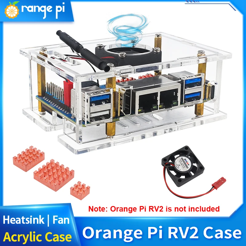 Корпус для Orange Pi RV2 SHCHV прозрачный акриловый | AliExpress