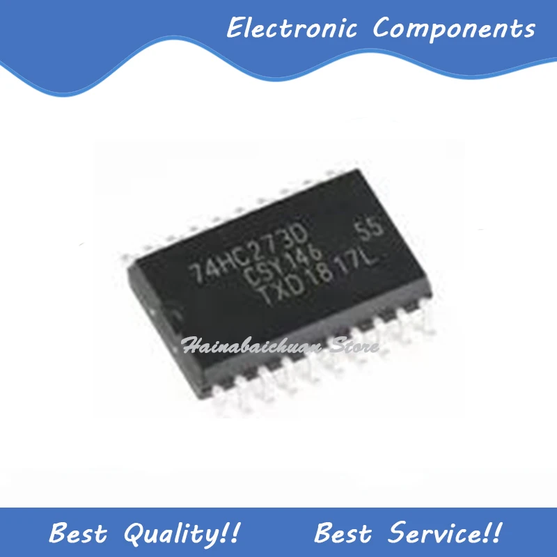 

10 Pcs/Lot 74HC273D SOP20 New and Original In Stock