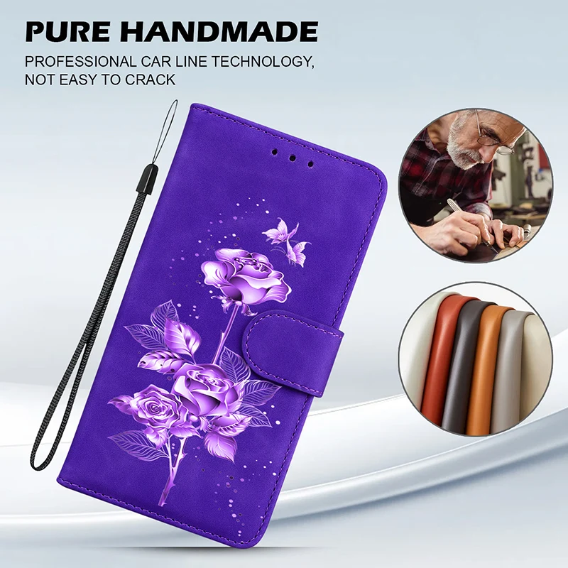 Магнитный Кожаный Флип-чехол Для Huawei Nova Y70 Plus 12 Pro Y61 8i 12i 8 SE 5T 2i 3E 4E 7I — Ультратонкий