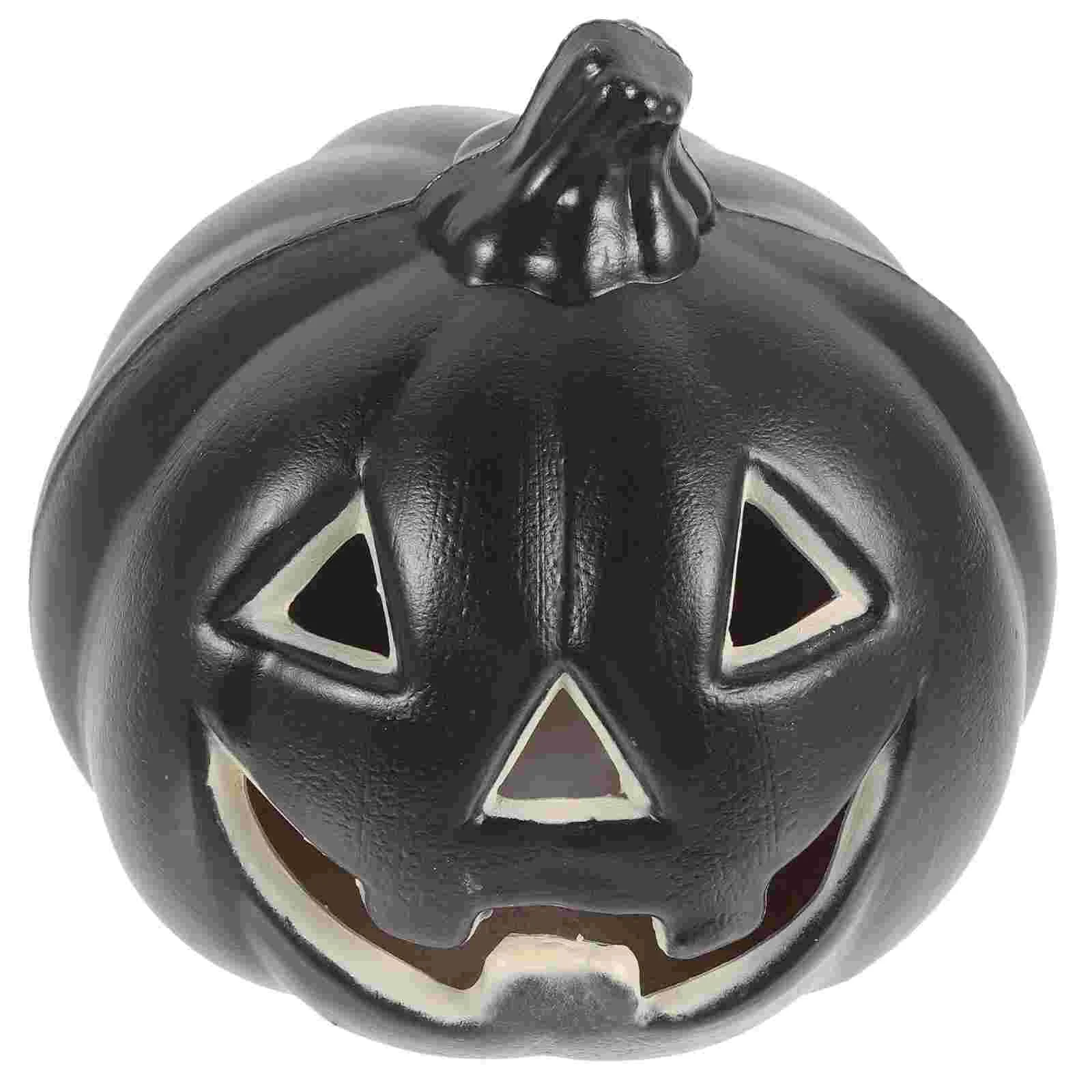 

Decor Halloween Decorations Indoor Home Decorate Table Lamp Pumpkin Modeling Light Plastic