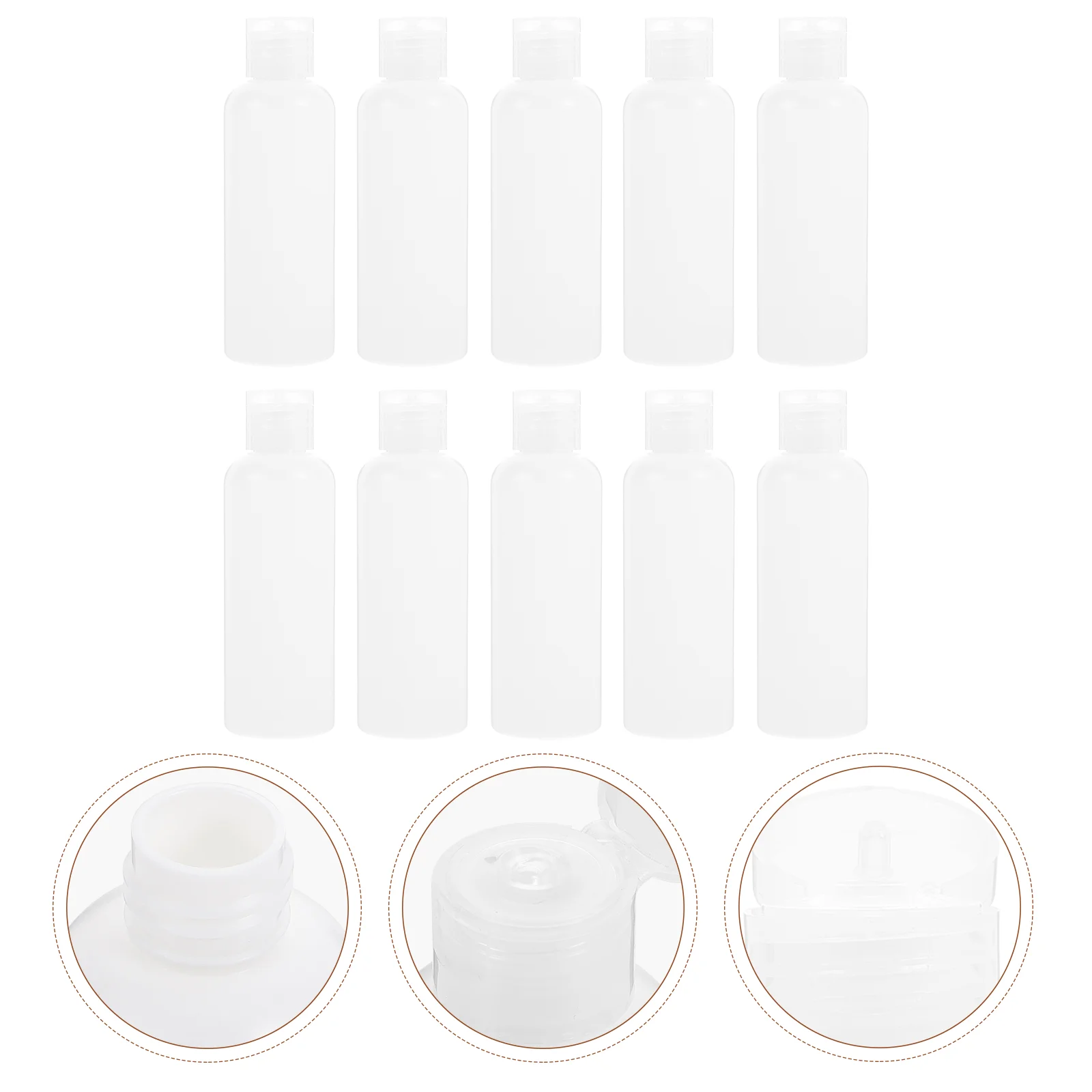 

Bottle Empty Travel Bottles Shampoo Refillable Sub Squeeze Lotion Portable Tubes Containers Makeup Toiletry