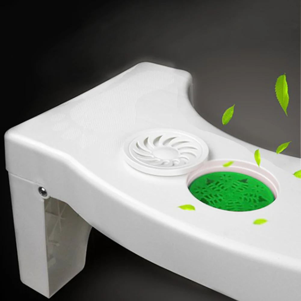 

Foldable Stool Plastic Bathroom Anti Constipation Toilet For Kids Footstool