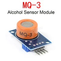 1pcs mq 3 alcohol ethanol sensor module gas detector sensor mq3 highly sensitive detection sensor probe