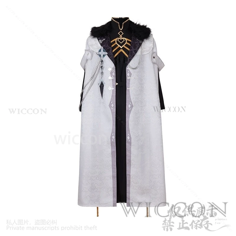 Аниме игра Genshin Impact косплей Capitano капитан костюм накидка для взрослых сексуальная