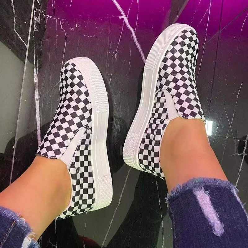 

Модная женская обувь на платформе, Новая женская парусиновая обувь для активного отдыха, спортивная обувь с низким верхом, новый дизайн, про...