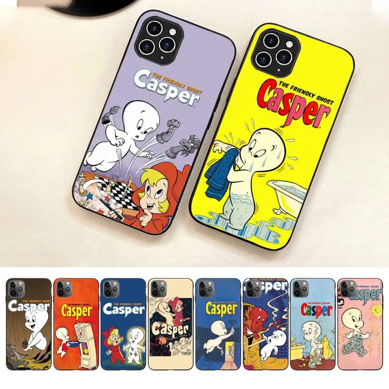 

Ghost Casper Phone Case For Iphone 7 8 Plus X Xr Xs 11 12 13 Se2020 Mini Mobile Iphones 14 Pro Max Case