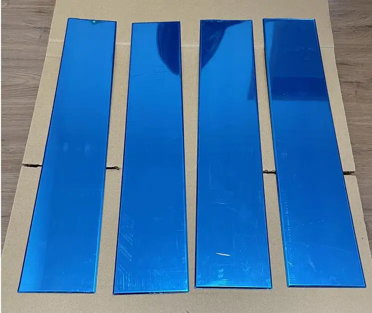 4 шт. автомобильные наклейки из нержавеющей стали для Ford F150 04 05 06 07 08 09 10 11 12 13 14 304