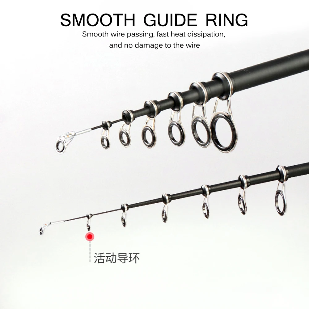 SIECHI Спиннинговая мини-удочка для приманки 1 68 м 98 2 28 58 88 путешествий карбоновое