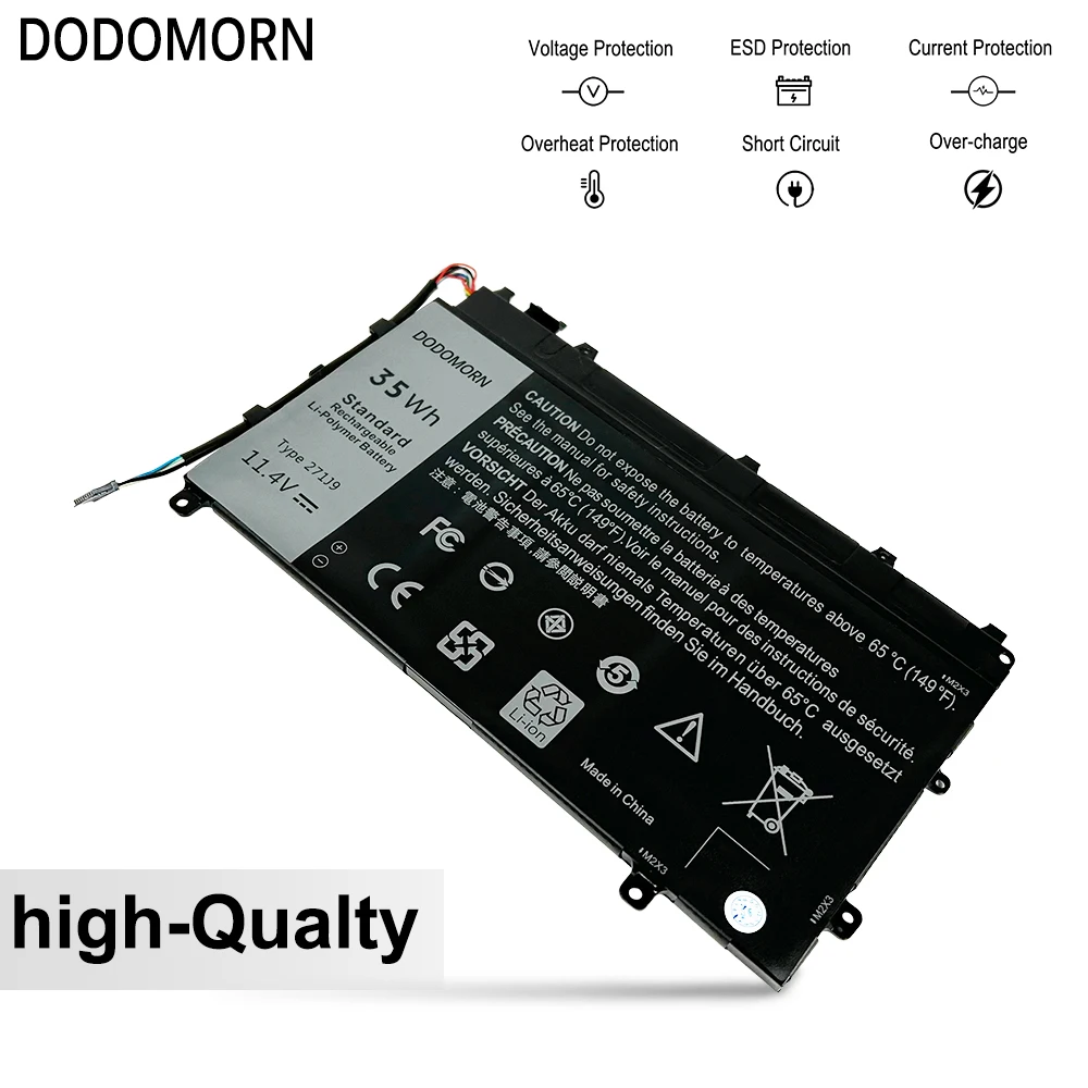 Фото Высококачественная батарея 271J9 для Dell Latitude 7350 7000 P58G001 GWV47 YX81V 0271J9 MN791 3WKT0 №5