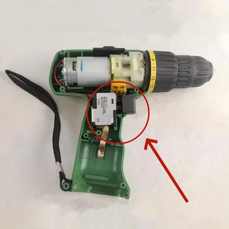 Оригинальный переключатель для Hitachi DS7DF FDS9DVA FDS12 DV12DV зарядной дрели C3SA-1