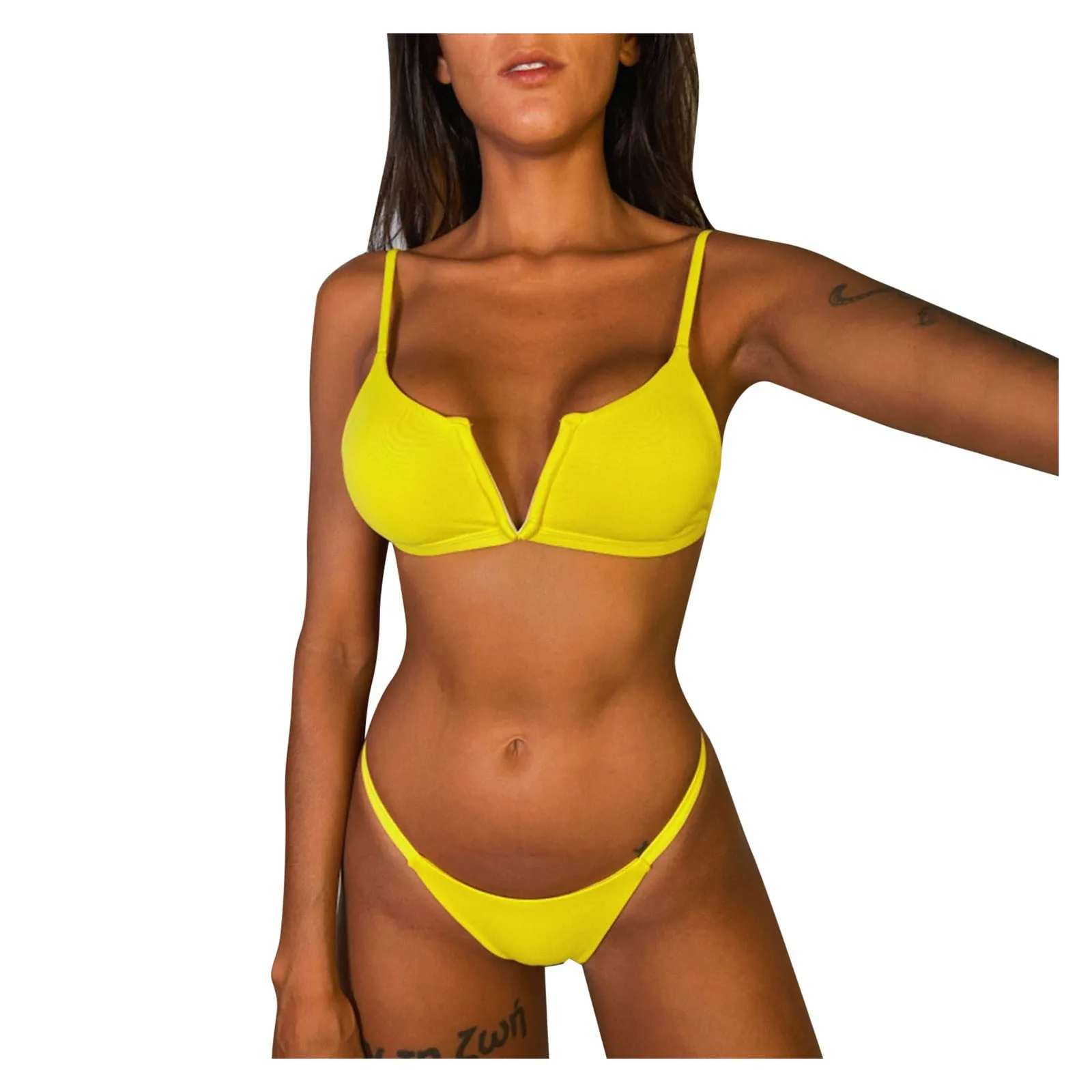 

Sexy Set Bathing Up Printing Swimwear High Push Women Piece Bikini Two Waist Swimwears Tankinis Set Swimwears Swimwears micro