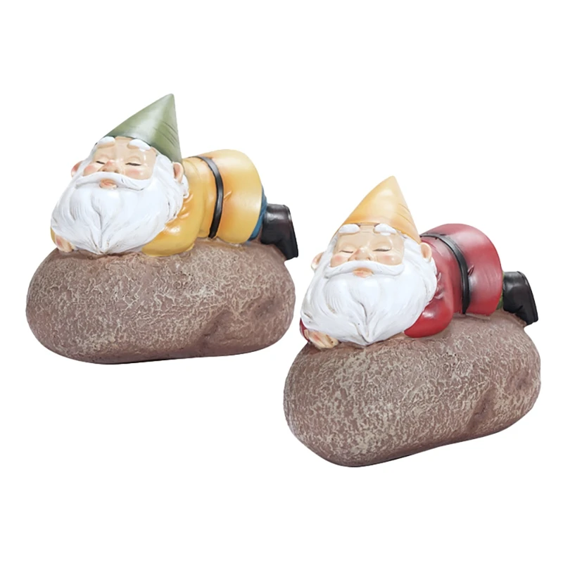 

Карликовая Майнер, статуэтки из смолы, поделки, уличные водонепроницаемые украшения на солнечной батарее, гном, сад, Фотоэлементы с питание...