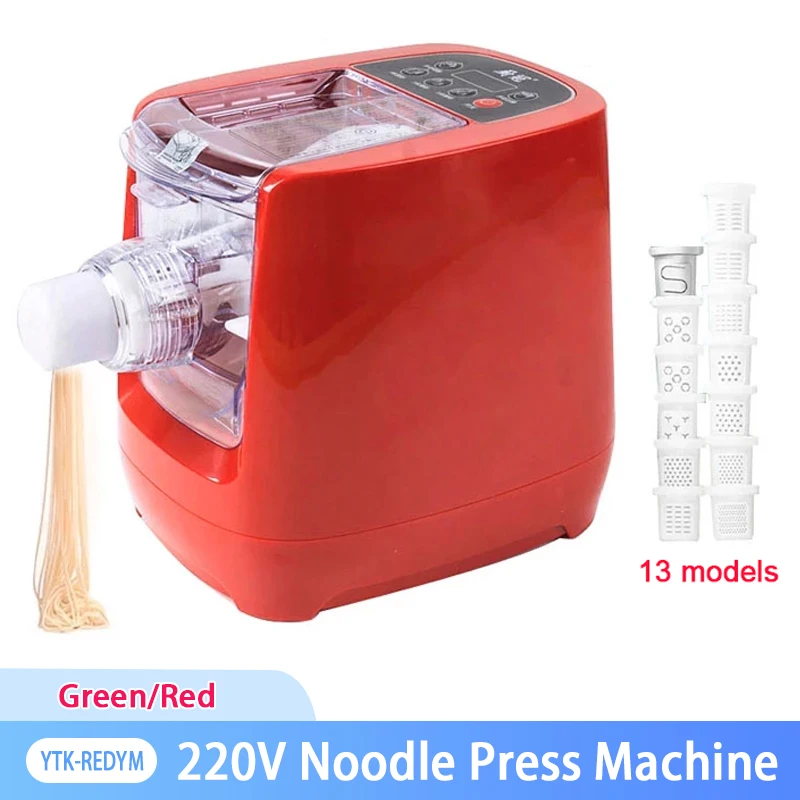 

Multifunctional Automatic Pasta Maker Vegetable Noodle Press Machine Dumpling Spaghetti Cutter Noodles Blender Dough Machine