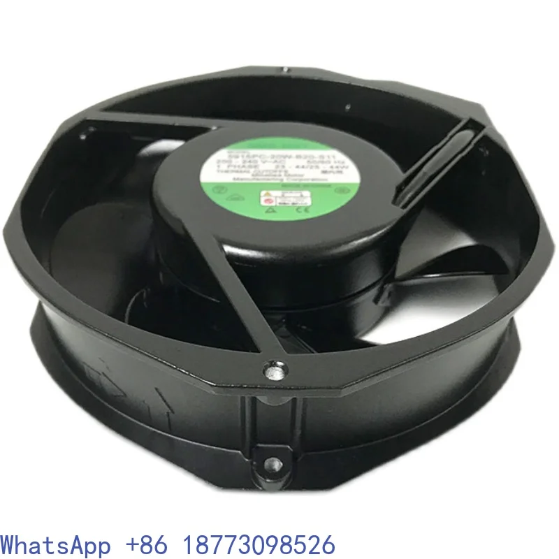 Фото 5915PC-20W-B20-S11/S05/S12 17238 Оригинальный высокотемпературный вентилятор с металлическими листьями №1