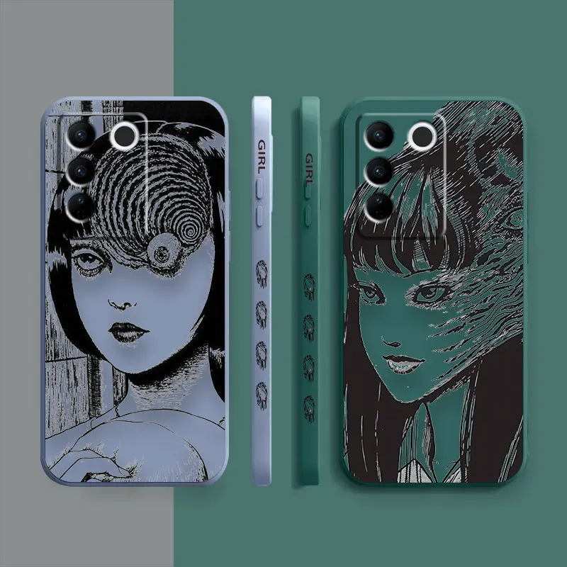 Case For VIVO S1 S5 S6 S7 S9 S9E S10 S12 S15 S16E V19 V20 V21 V23 V25 V27 PRO 5G Case Funda Cqoue Shell Capa Anime Horror Comics