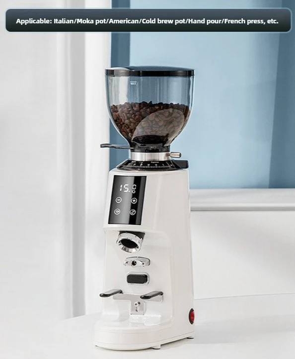 

OLOEY Профессиональная автоматическая кофемолка для кофейных зерен