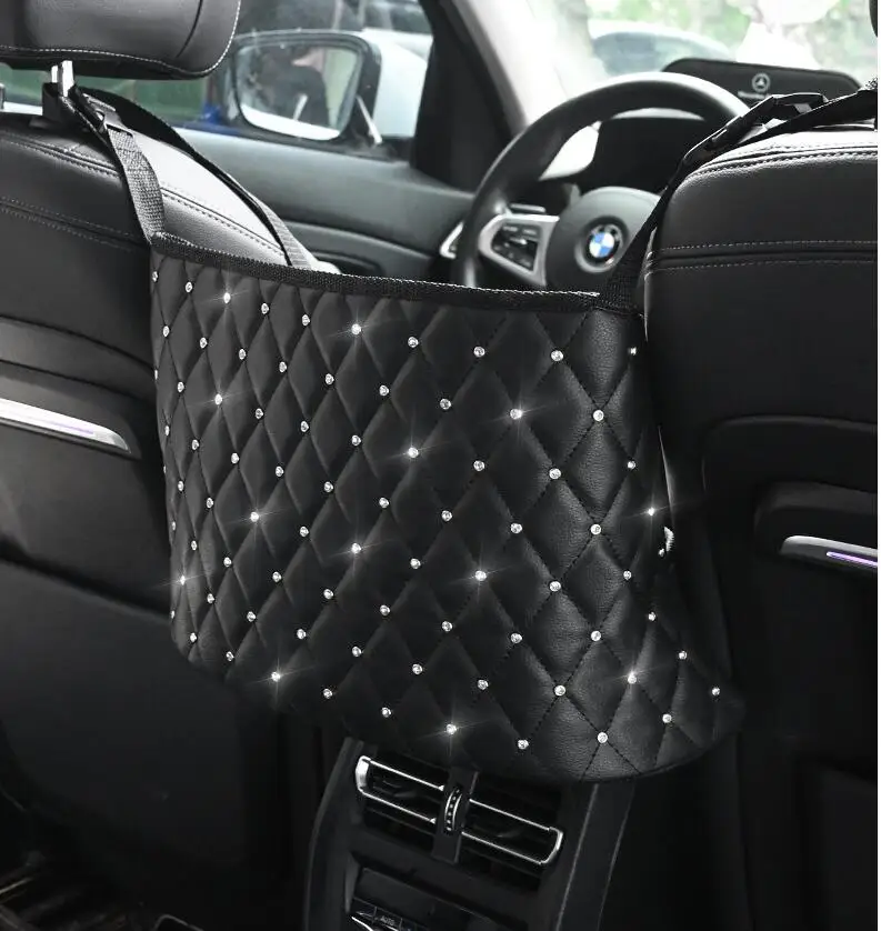 

Сумка для хранения в салоне автомобиля, карман для переднего сиденья, контейнер, портативный чехол из искусственной кожи для заднего сидень...