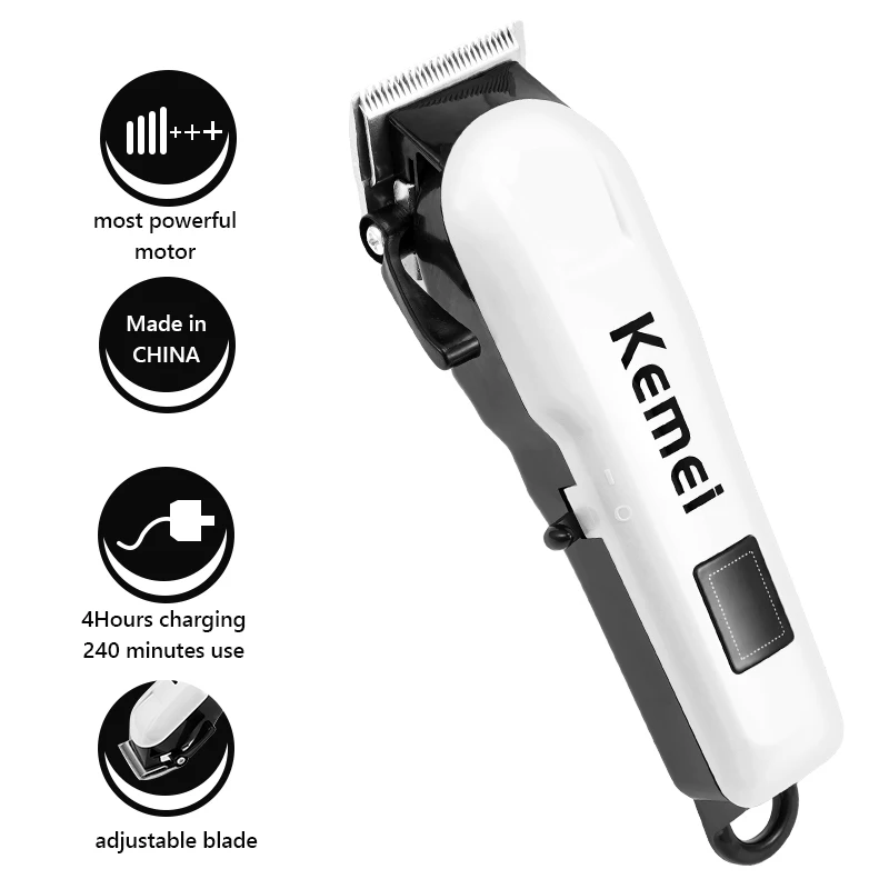 Kemei KM-809A лучший продавец профессиональный перезаряжаемый парикмахерский триммер