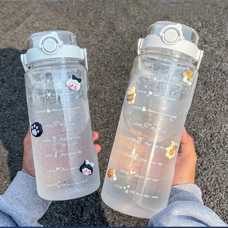 Портативная Пластиковая Бутылка Для Воды С Двойными Стенками Экологически