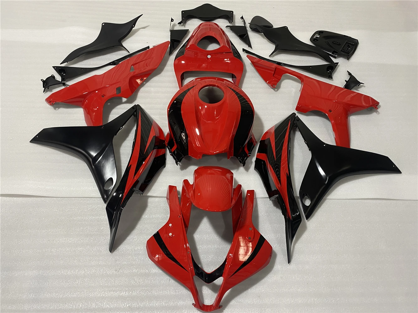 

Motorcycle Fairing Fit CBR600RR 2007 2008 F5 07 08 Fairing body black Red