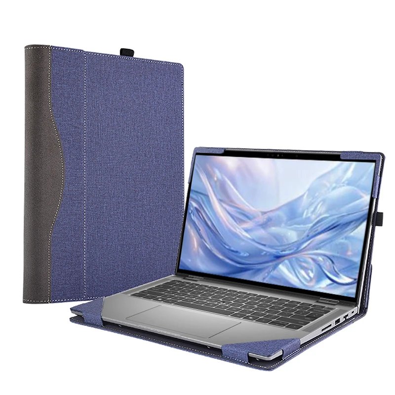 Чехол для ноутбука Dell Latitude 7440 7450 7455 14 дюймов 2 в 1 [Do Check] Съемный чехол Кожа сумки