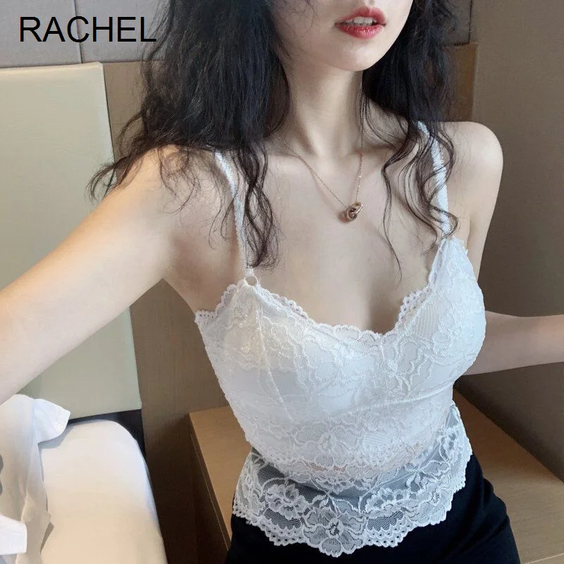 

Gegejia Sexy Beauty Back Lace Camisole Women's Slim Fit Inner Wear Slim Fit Tube Top Tube Top Bottoming Underwear