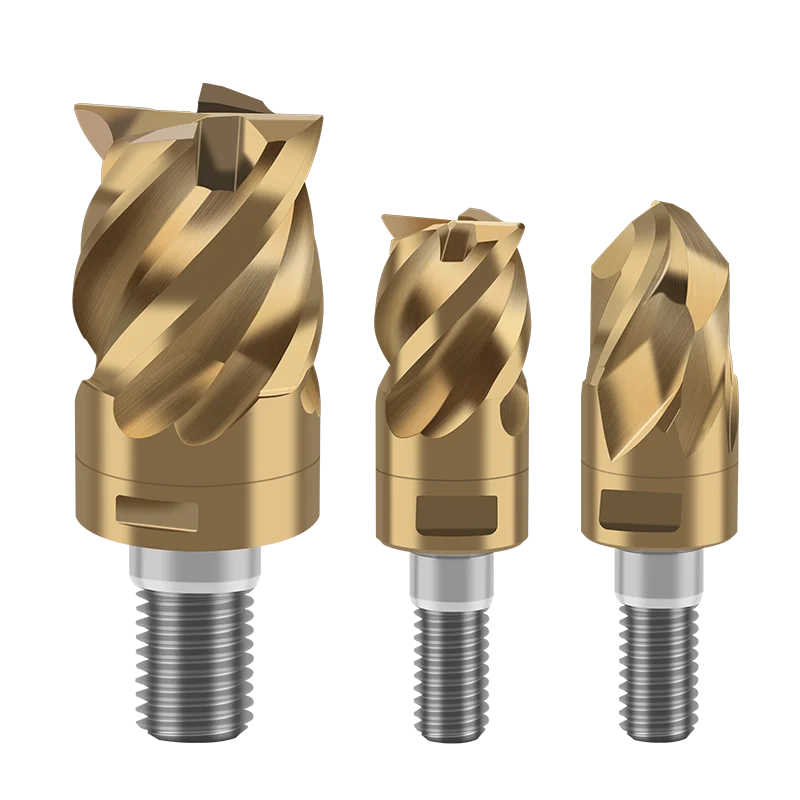 

Карбидные фрезерные головки квадратный радиус