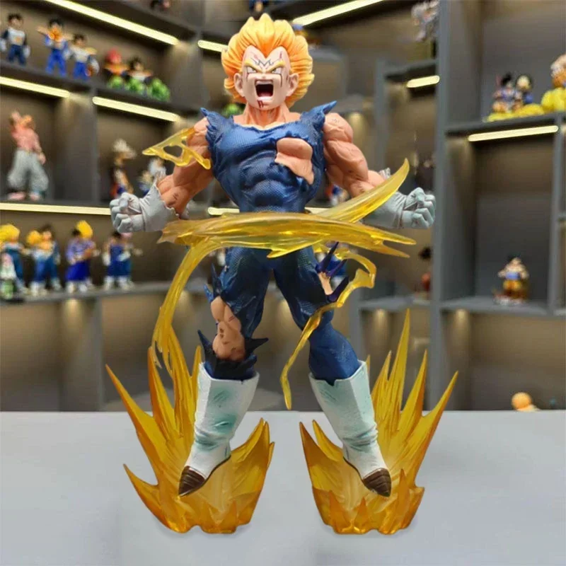26 см аниме Vegeta Dragon Ball фигурка PT Majin фигурки взрыв газа ПВХ коллекция модель