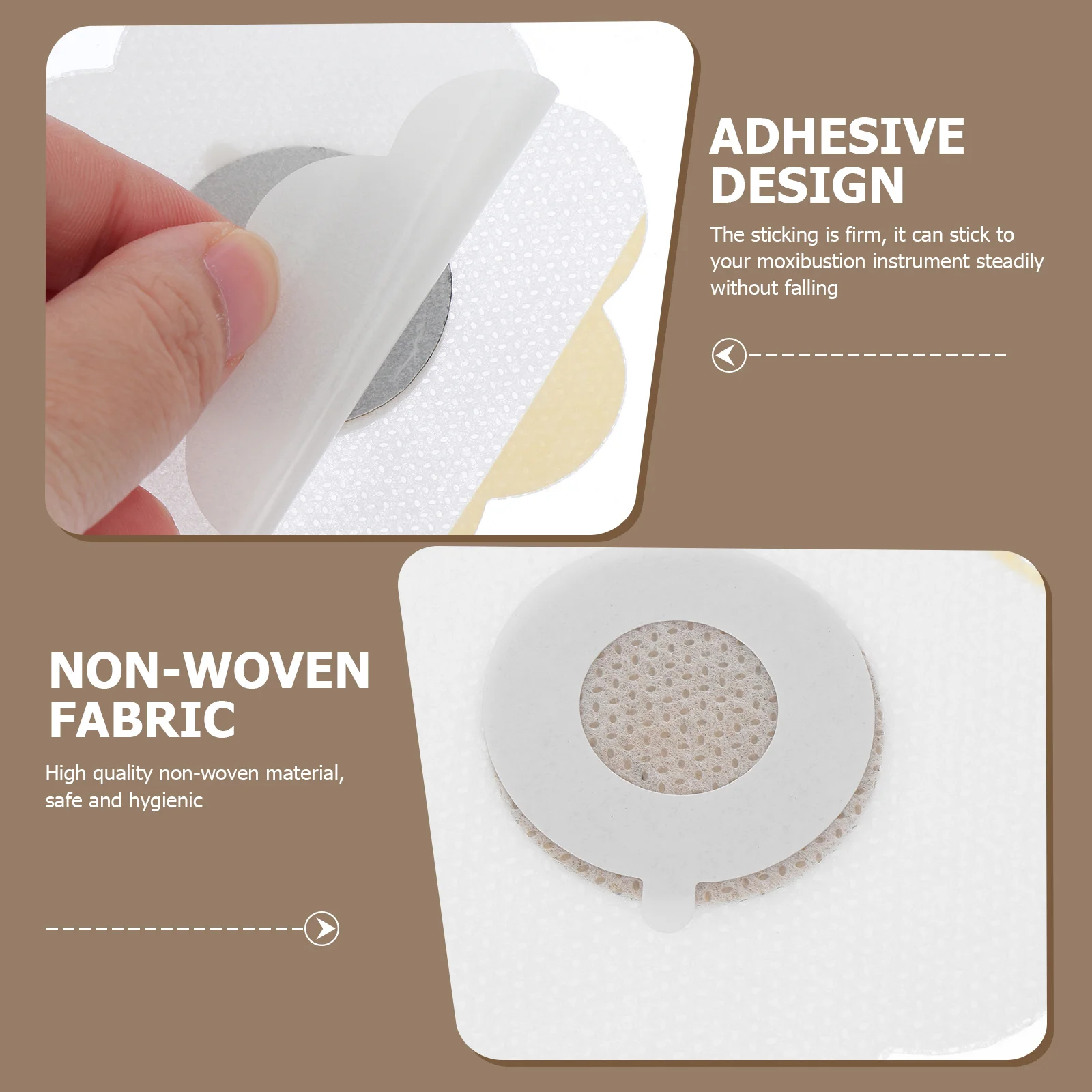 10 шт. приборы для мокса фумигация коробка стенд наклейки из нетканого материала