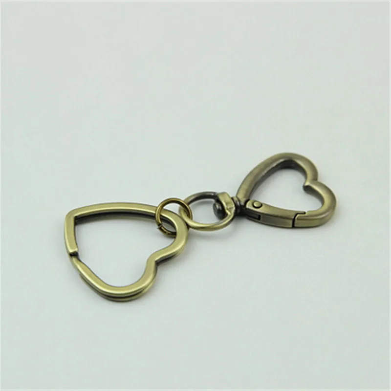 20Pcs Spring O Ring Metal Key Buckles Dog Collar Webbing Bags Strap Chain Swivel Lobster Clasp Trigger Snap Hook DIY Accessories