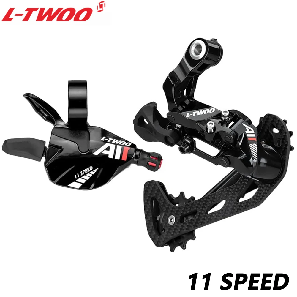 

LTWOO A11 MTB Bike 1x11 Speed Groupset 11V Shift Lever Rear Derailleur Carbon Cage For Mountain Bike Cassette 11-42T 46T 50T 52T